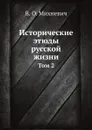 Исторические этюды русской жизни. Том 2 - В. О. Михневич