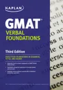 Kaplan GMAT Verbal Foundations - Kaplan
