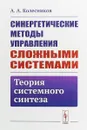 Синергетические методы управления сложными системами. Теория системного синтеза - А. А. Колесников