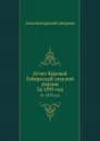 Отчет Курской Губернской земской управы. За 1893 год - Неизвестный автор