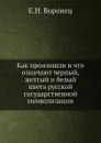 Как произошли и что означают черный, желтый и белый цвета русской государственной символизации - Е.Н. Воронец