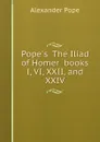 Pope.s  The Iliad of Homer  books I, VI, XXII, and XXIV - A. Pope