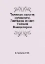 Тяжелая память прошлого. Рассказы из дел Тайной Канцелярии - Г.В. Есипов