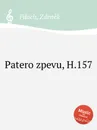 Patero zpevu, H.157 - Z. Fibich