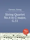 String Quartet No.4 in G major, G.51 - G. Gerson