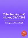 Trio Sonata in C minor, GWV 203 - C. Graupner