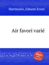 Air favori varie - J.E. Hartmann