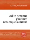 Ad te perenne gaudium rerumque summus - O.de Lassus