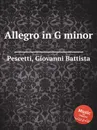 Allegro in G minor - G.B. Pescetti