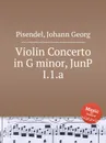 Violin Concerto in G minor, JunP I.1.a - J.G. Pisendel