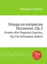 Этюды по каприсам Паганини, Op.3 - Р. Шуман