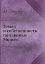 Земля и собственность по законам Моисея - А.П. Лопухин
