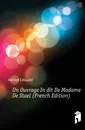 Un Ouvrage Inedit De Madame De Stael (French Edition) - Herriot Edouard