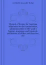 Manual of forms, for baptism, admission to the communion, administration of the Lords Supper, marriage and funerals, ordination of elders and deacons, etc - Archibald Alexander Hodge