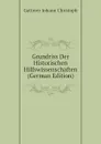 Grundriss Der Historischen Hilfswissenschaften (German Edition) - Gatterer Johann Christoph