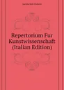 Repertorium Fur Kunstwissenschaft (Italian Edition) - Janitschek Hubert