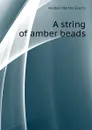 A string of amber beads - Holden Martha Everts