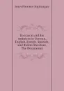 Boccaccio and his imitators in German, English, French, Spanish, and Italian literature, The Decameron - Jones Florence Nightingale
