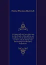 A Compendious Introduction to the Study of the Bible, an Analysis of an Introduction to the Critical Study and Knowledge of the Holy Scriptures. - Horne Thomas Hartwell