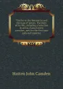 Thackeray the humourist and the man of letters. The story of his life, including a selection from his characteristic speeches, now for the first time gathered together - Hotten John Camden