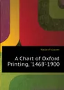 A Chart of Oxford Printing, 1468-1900 - Madan Falconer