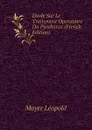 Etude Sur Le Traitement Operatoire Du Pyothorax (French Edition) - Mayer Léopold