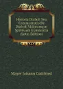 Historia Diaboli Seu Commentatio De Diaboli Malorumque Spirituum Exsistentia (Latin Edition) - Mayer Johann Gottfried