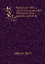 Memoirs of William and Nathan Hunt taken chiefly from their journals and letters - Hunt William