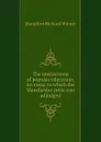 The institutions of popular education. An essay to which the Manchester prize was adjudged - Hamilton Richard Winter