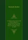 Communication Of Hannah Barker, Read At A Gathering Of The Barker Family At The Garrison House, Pembroke, Mass., In 1830 - Hannah Barker