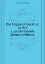 Die Magnet-Operation in Der Augenheilkunde (German Edition) - Julius Hirschberg