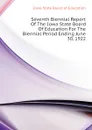 Seventh Biennial Report Of The Iowa State Board Of Education For The Biennial Period Ending June 30, 1922 - Iowa State Board of Education