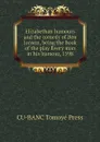 Elizabethan humours and the comedy of Ben Jonson, being the book of the play Every man in his humour, 1598 - CU-BANC Tomoyé Press
