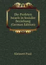 Die Profeten Israels in Sozialer Beziehung (German Edition) - Kleinert Paul