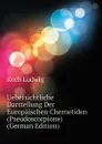 Uebersichtliche Darstellung Der Europaischen Chernetiden (Pseudoscorpione) (German Edition) - Koch Ludwig