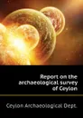 Report on the archaeological survey of Ceylon - Ceylon Archaeological Dept.