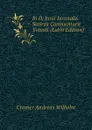 In D. Iunii Iuvenalis Satiras Commentarii Vetusti (Latin Edition) - Cramer Andreas Wilhelm