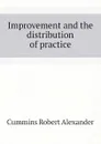 Improvement and the distribution of practice - Cummins Robert Alexander