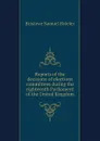 Reports of the decisions of elections committees during the eighteenth Parliament of the United Kingdom - Bristowe Samuel Boteler