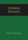 Censura literaria - Brydges Egerton