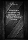 Weights and measures, net container and public weighmaster laws as amended in 1919 - California