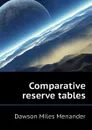 Comparative reserve tables - Dawson Miles Menander