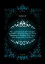 An Examination of Mr. Calhoun.s Economy and an Apology for Those Members of Congress Who Have Been Denounced As Radicals - Cassius