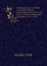 Catalogue of an exhibition commemorating the hundredth anniversary of the birth of William Makepeace Thackeray (1811-1863) - Grolier Club