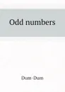 Odd numbers - Dum-Dum