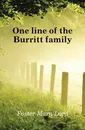 One line of the Burritt family - Foster Mary Lord