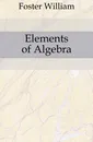 Elements of Algebra - Foster William