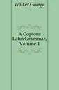 A Copious Latin Grammar, Volume 1 - Walker George