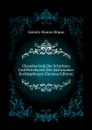 Charakteristik Der Schichten Und Petrefacten Des Sachsischen Kreidegebirges (German Edition) - Geinitz Hanns Bruno