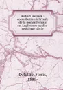 Robert Herrick - Floris Delattre